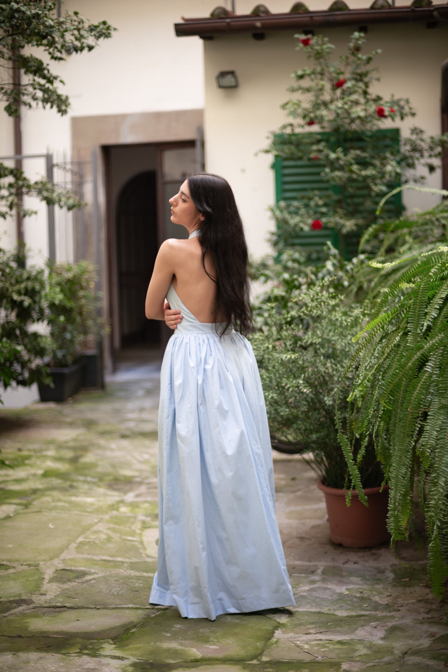 Eva maxi cotton dress