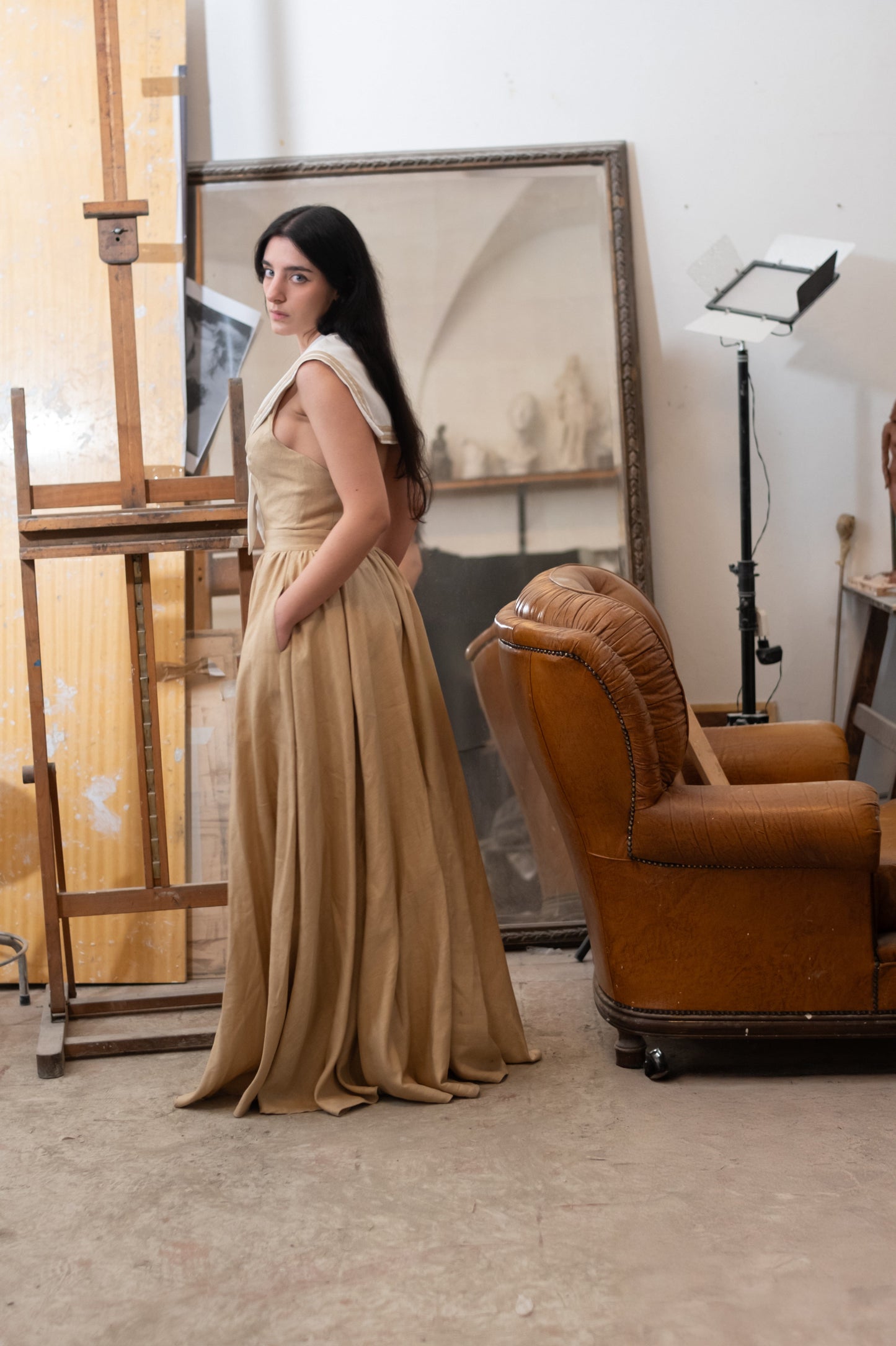 Sienna maxi sailor dress