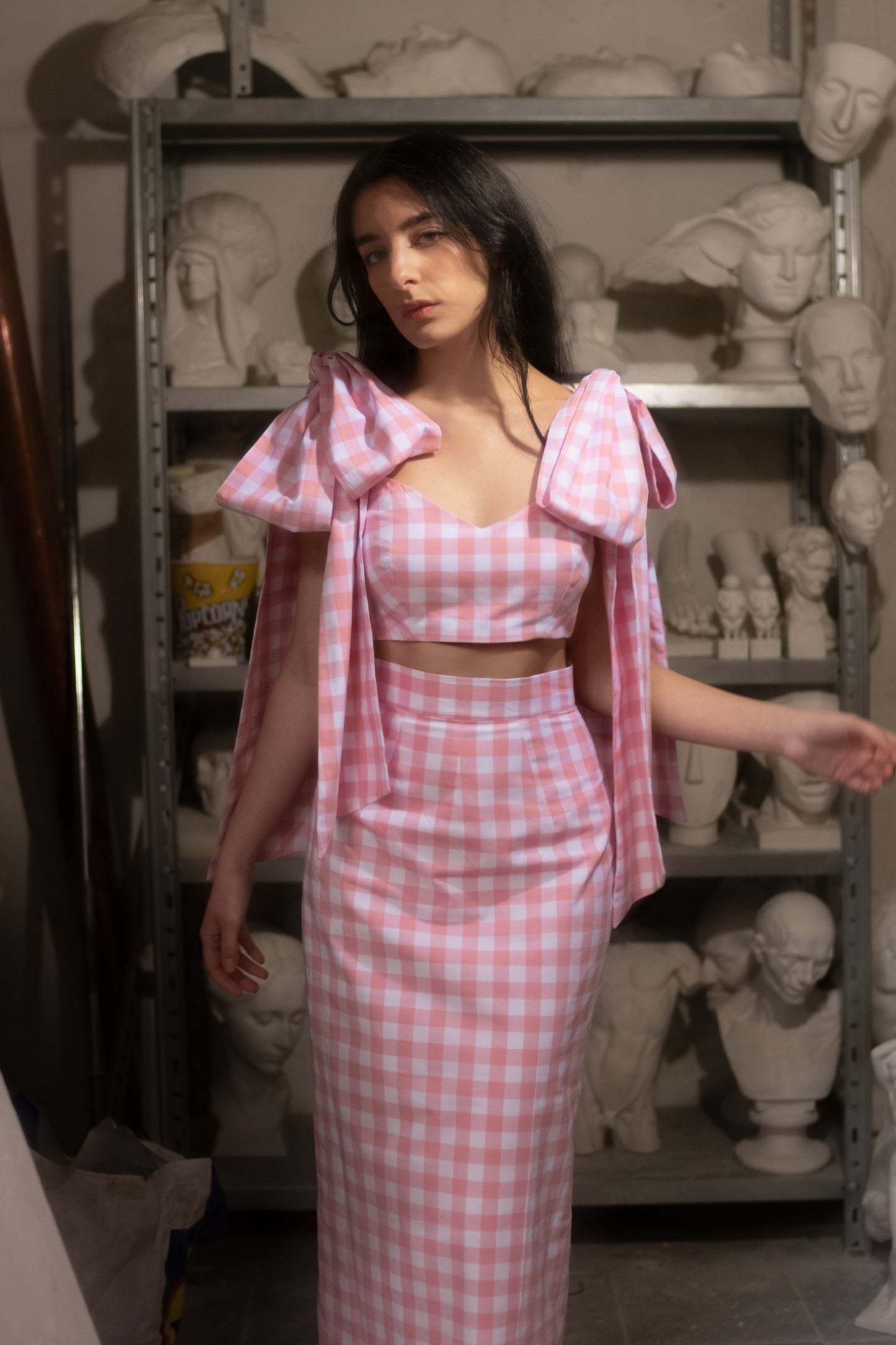 Lucinda bow two piece set