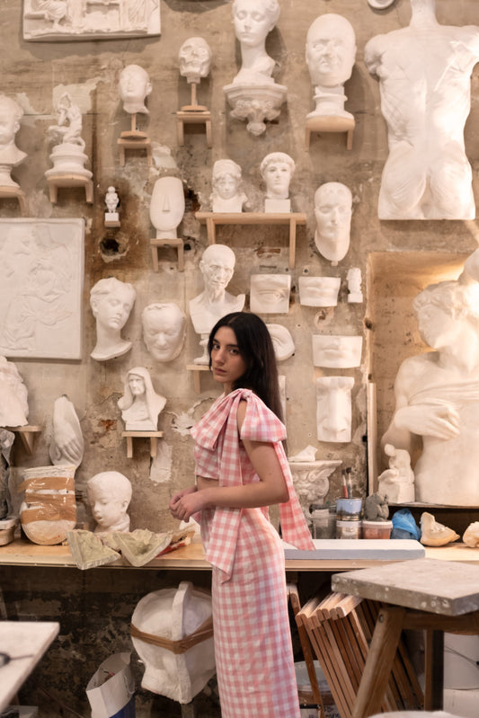 Lucinda bow two piece set