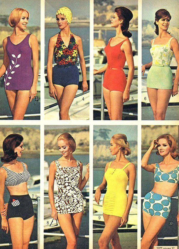 Swimwear Through The Ages