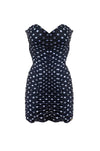 Vivian Ruched Swimdress- Polkadot